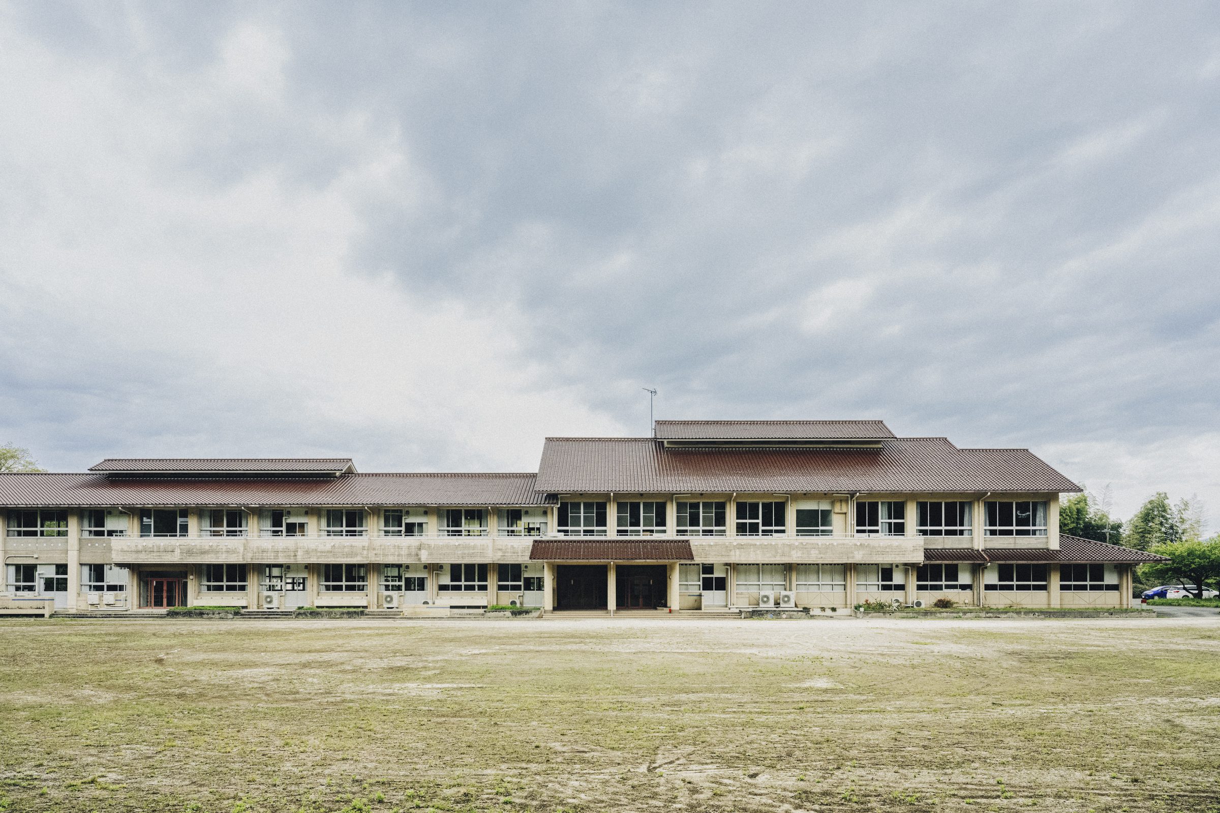 旧千田小学校の校舎外観